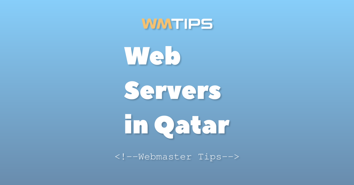 Top 14 Web Servers in Qatar by Market Share (2026)