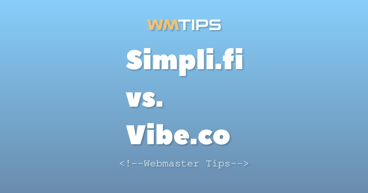 Simpli.fi vs. Vibe.co: 2026 Market Share & Usage Comparison