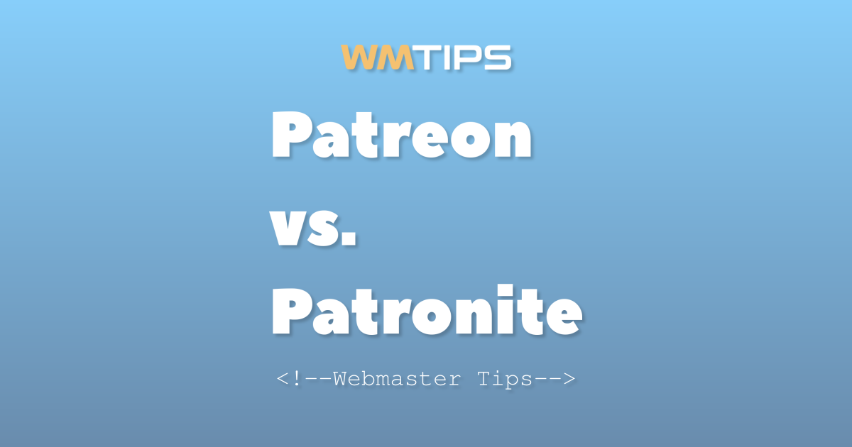 Patreon vs. Patronite: 2026 Market Share & Usage Comparison