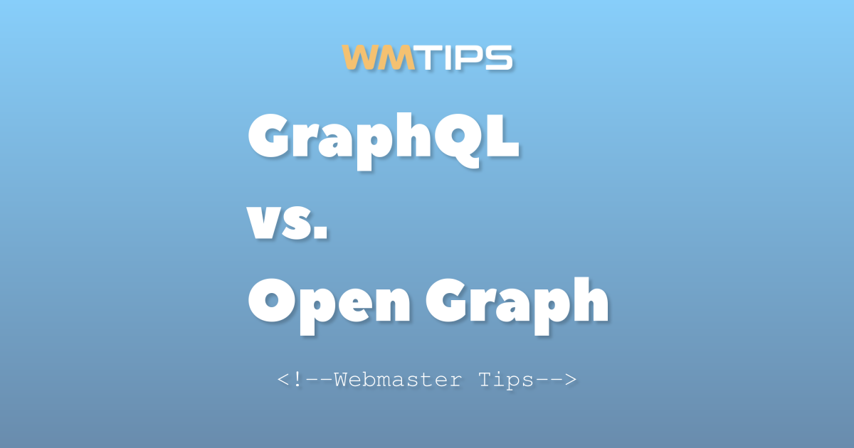 GraphQL vs. Open Graph: 2026 Market Share & Usage Comparison