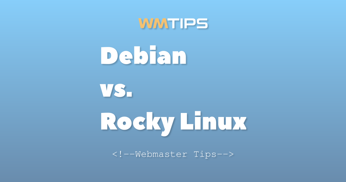 Debian vs. Rocky Linux: 2026 Market Share & Usage Comparison