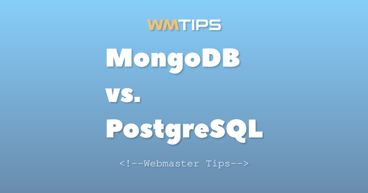 MongoDB vs. PostgreSQL: 2026 Market Share & Usage Comparison