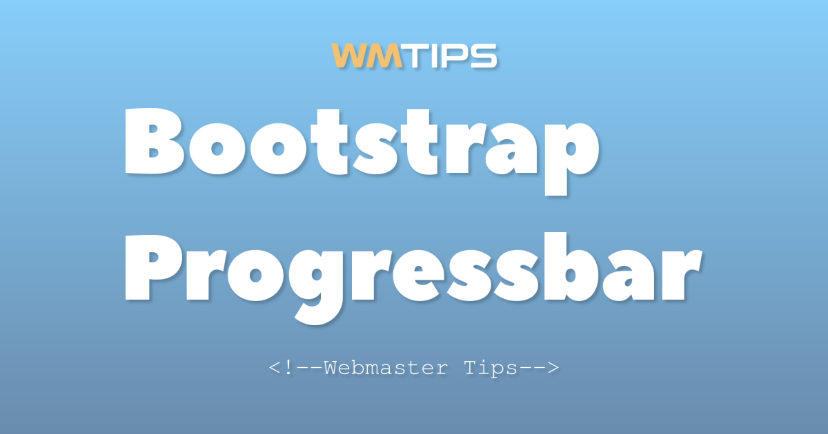 Bootstrap Progressbar Market Share & Usage Statistics (2026)
