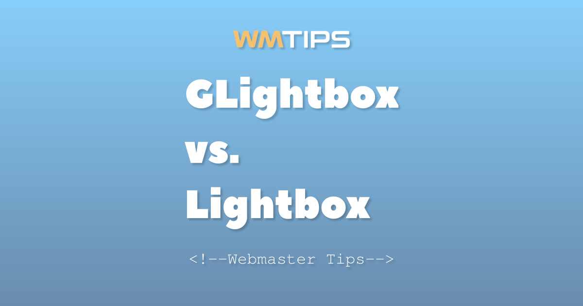 GLightbox vs. Lightbox: 2026 Market Share & Usage Comparison