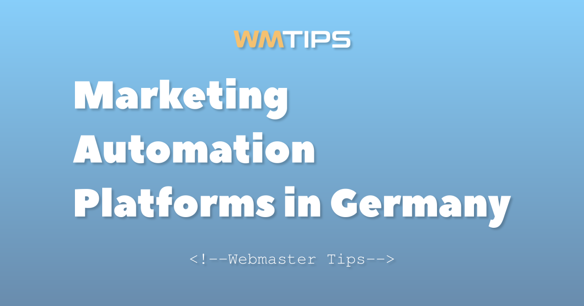 top-25-marketing-automation-platforms-in-germany-by-market-share-2026