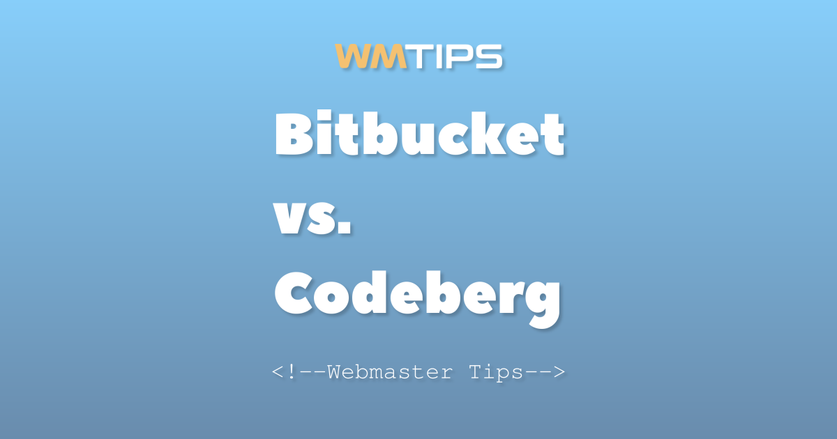 Bitbucket vs. Codeberg: 2026 Market Share & Usage Comparison