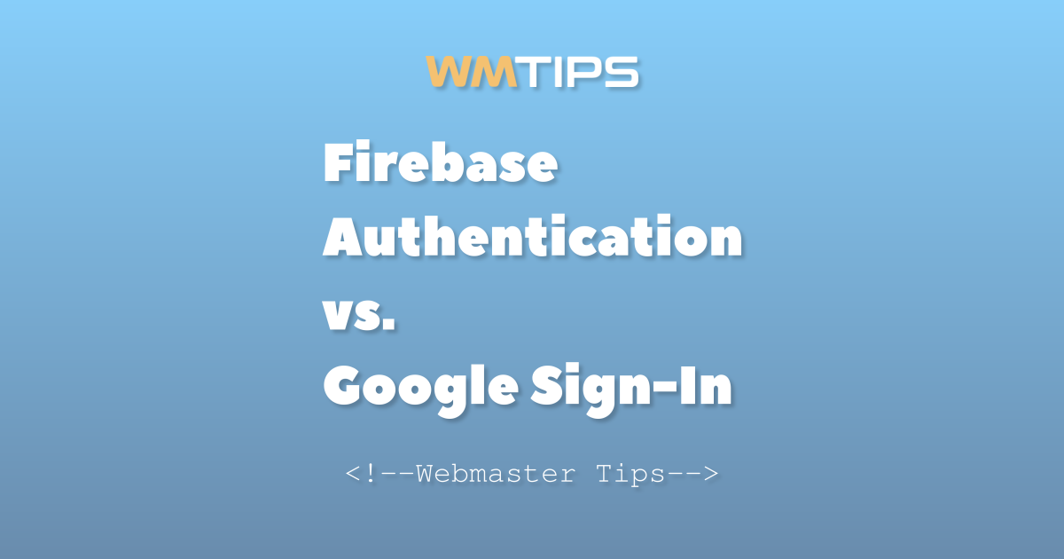 Firebase Authentication vs. Google Sign-In: 2026 Market Share & Usage ...