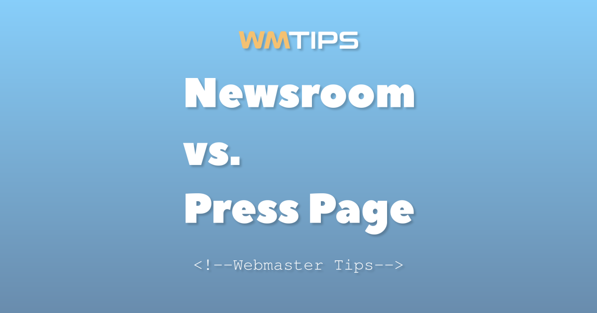 Newsroom vs. Press Page: 2026 Market Share & Usage Comparison