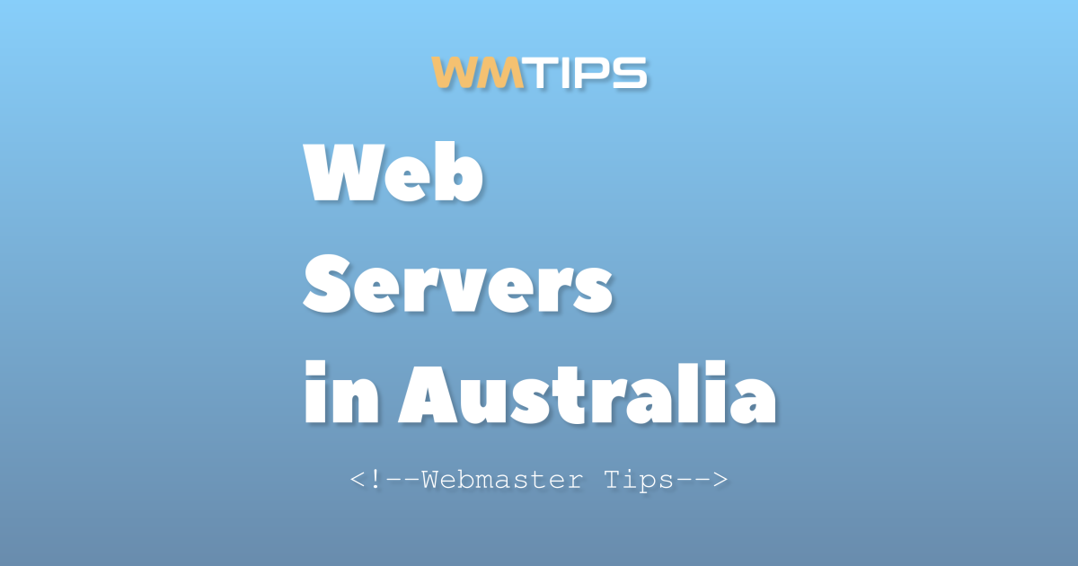 Top 25+ Web Servers in Australia by Market Share (2026)