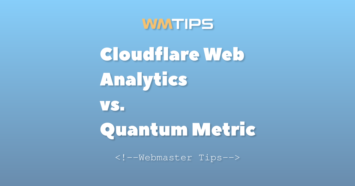 Cloudflare Web Analytics vs. Quantum Metric: 2026 Market Share & Usage ...