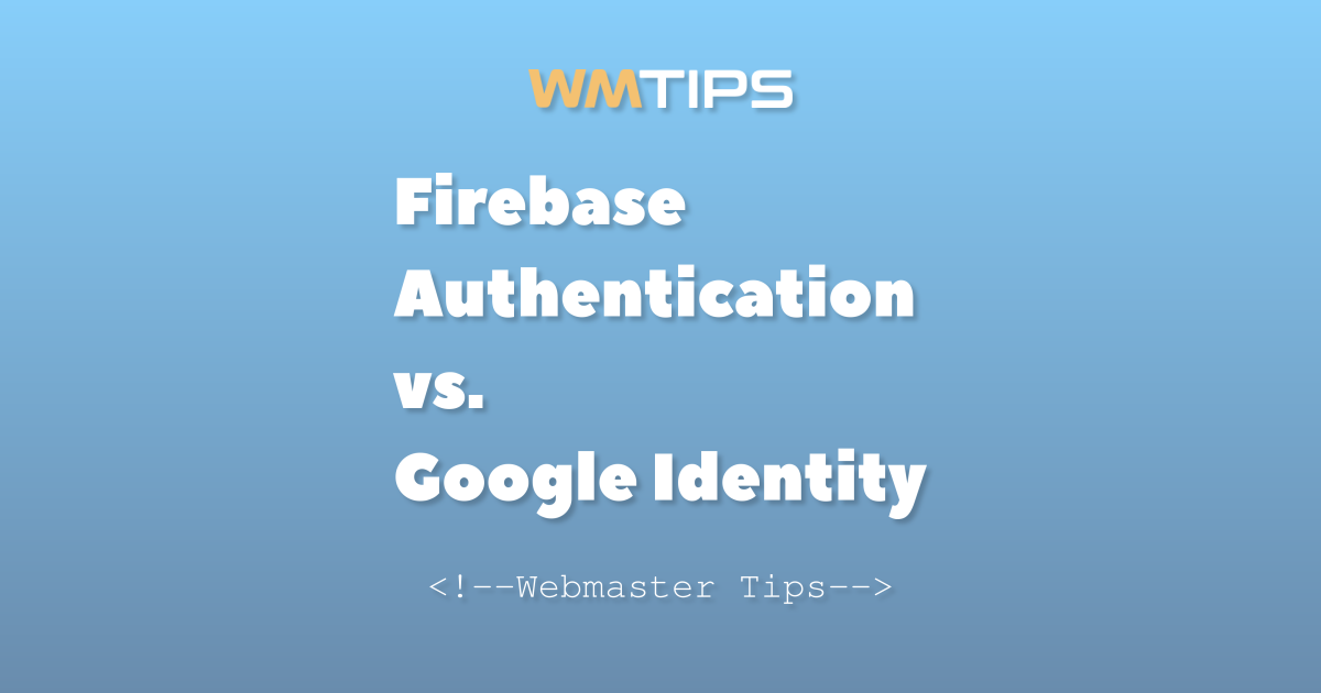Firebase Authentication vs. Google Identity: 2026 Market Share & Usage ...