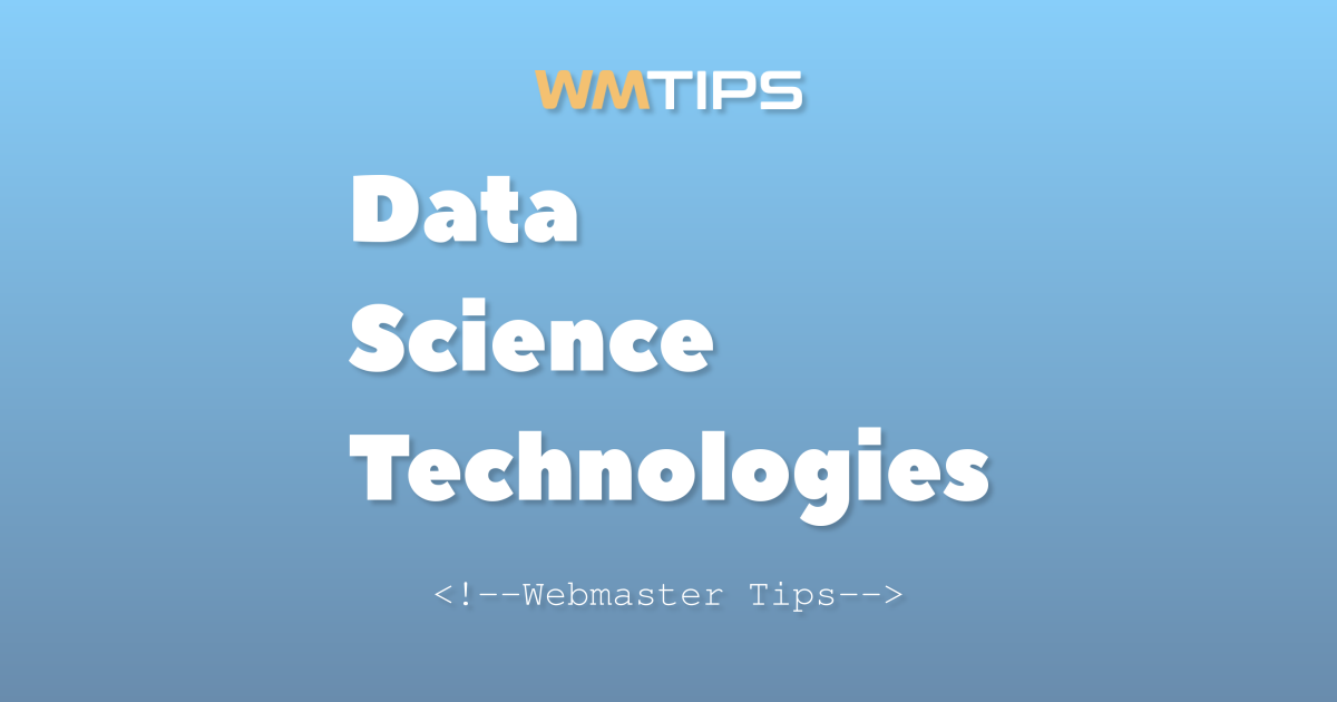 Top 9 Data Science Technologies on the Web by Market Share (2026)