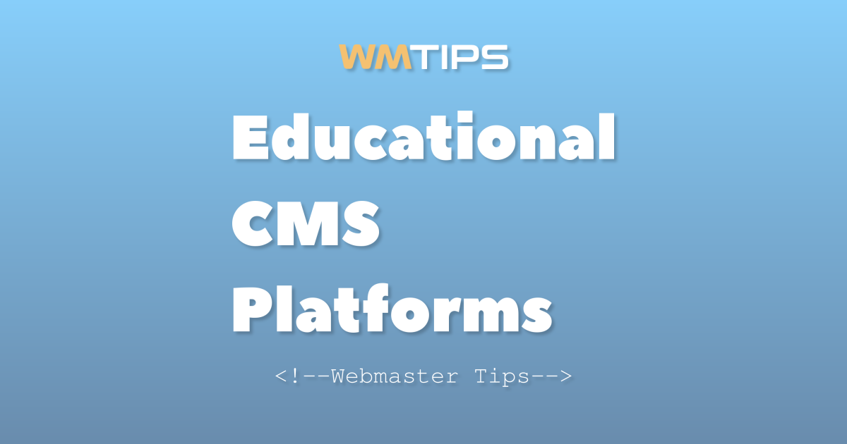 Top 25 Educational Content Management Systems (CMS) by Market Share (2026)