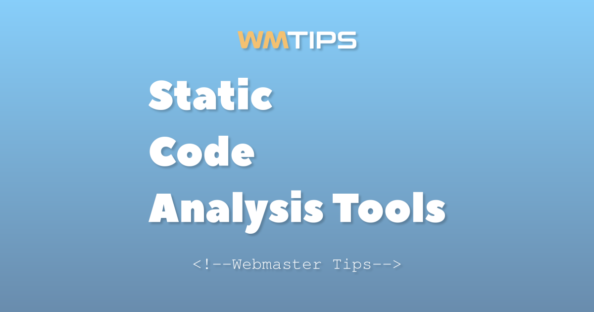 Top 6 Static Code Analysis Tools on the Web by Market Share (2026)