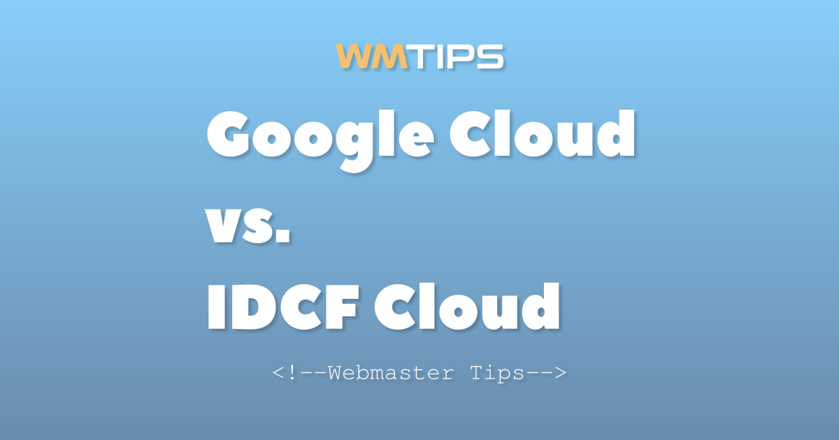 Google Cloud vs. IDCF Cloud: 2026 Market Share & Usage Comparison