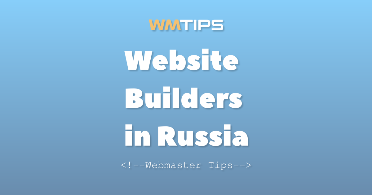 Top 25+ Website Builders in Russia by Market Share (2026)