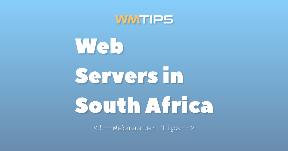 Top 19 Web Servers in South Africa by Market Share (2026)