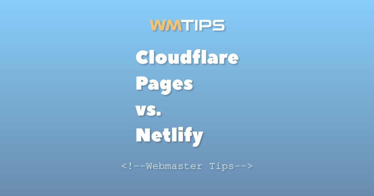 Cloudflare Pages vs. Netlify: 2026 Market Share & Usage Comparison