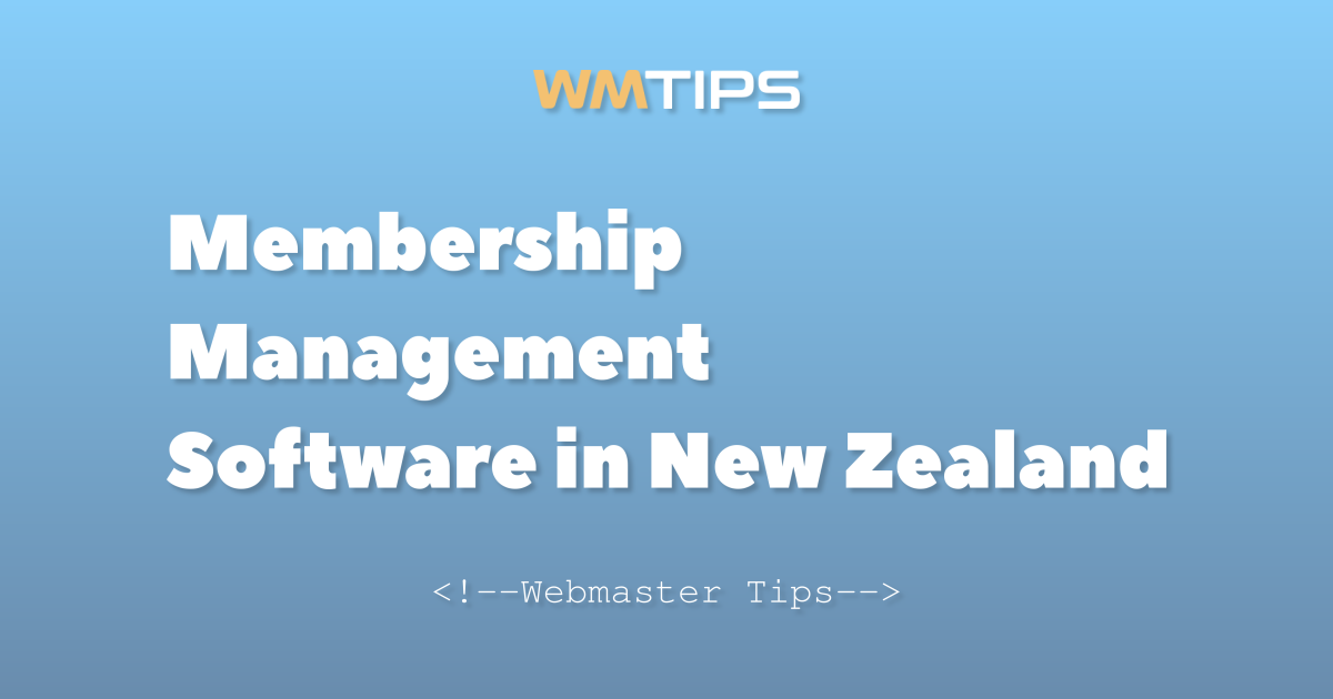 Top 18 Membership Management Software in New Zealand by Market Share (2026)