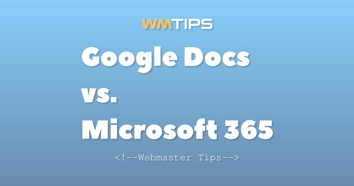 Google Docs vs. Microsoft 365: 2026 Market Share & Usage Comparison