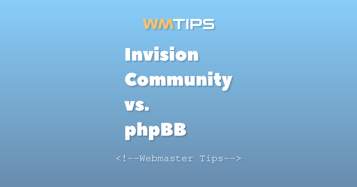 Invision Community vs. phpBB: 2026 Market Share & Usage Comparison