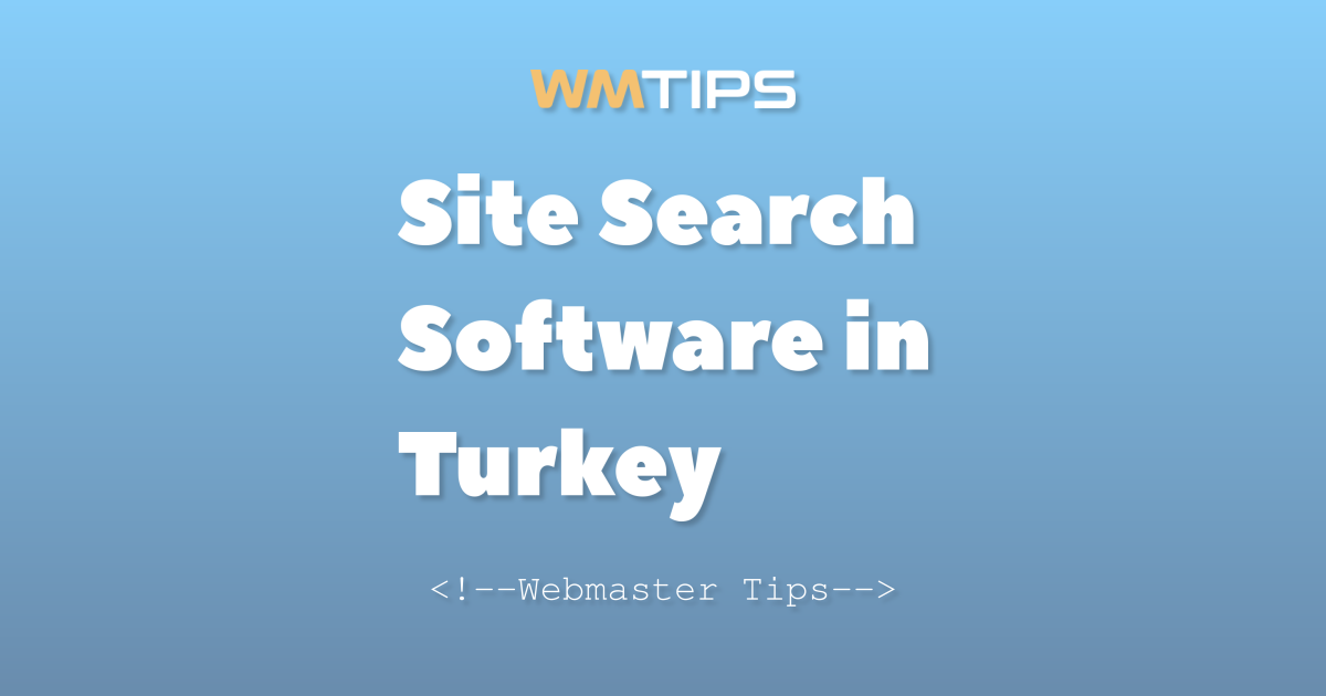Top 19 Site Search Software in Turkey by Market Share (2026)
