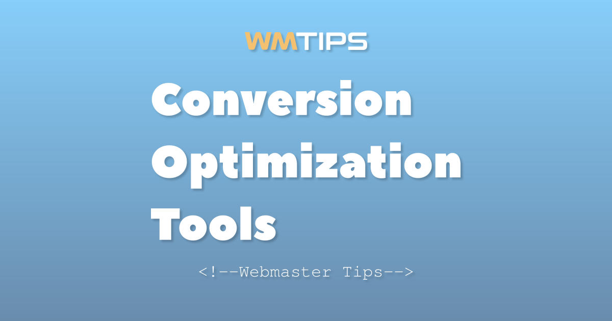 Top 25+ Conversion Optimization Tools by Market Share (2026)