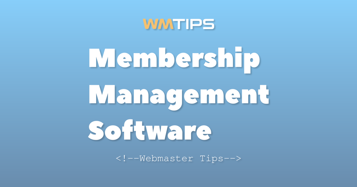 Top 23 Membership Management Software by Market Share (2026)