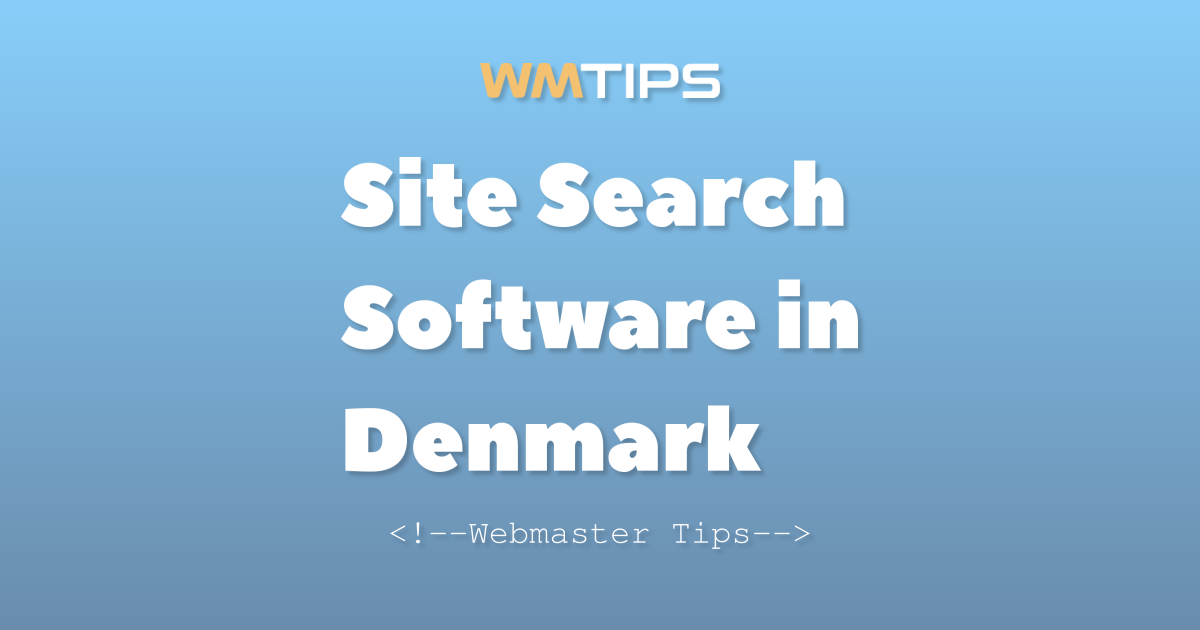 Top 24 Site Search Software in Denmark by Market Share (2026)