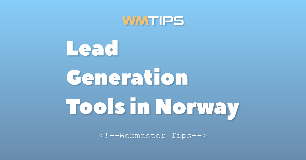Top 25+ Lead Generation Tools in Norway by Market Share (2026)