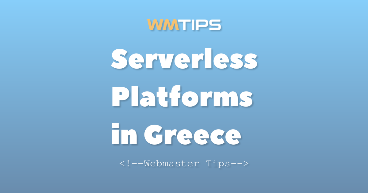Top 6 Serverless Computing Platforms in Greece by Market Share (2026)