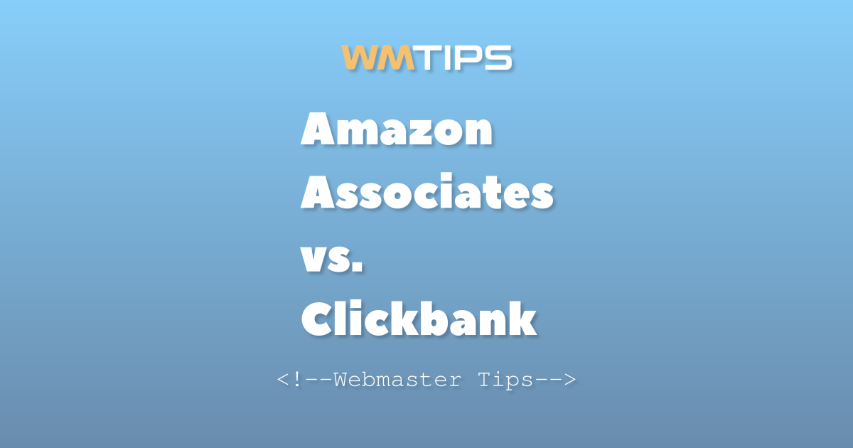 Amazon Associates vs. Clickbank: 2026 Market Share & Usage Comparison