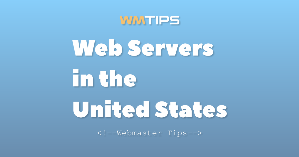 Top 25+ Web Servers in the United States by Market Share (2026)