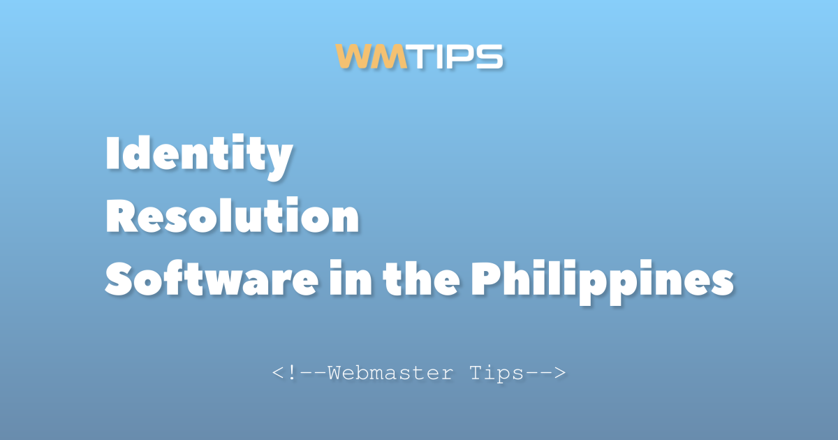 Top 13 Identity Resolution Software in the Philippines by Market Share ...