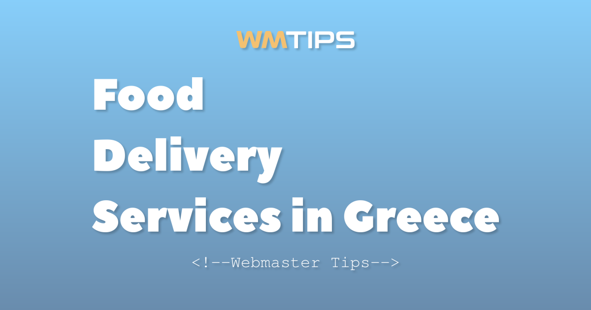 Top 3 Food Delivery Services in Greece by Market Share (2026)