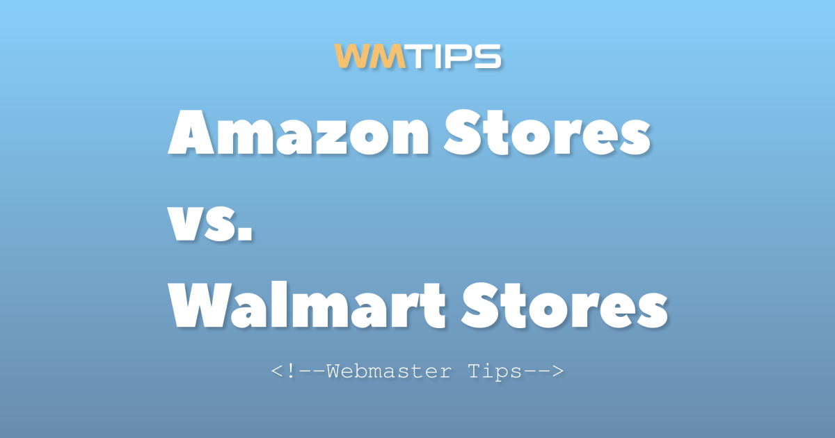 Amazon Stores vs. Walmart Stores: 2026 Market Share & Usage Comparison
