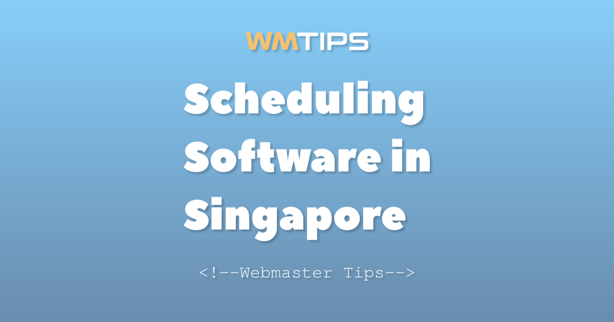 Top 25+ Appointment Scheduling Software on the Web in Singapore by ...