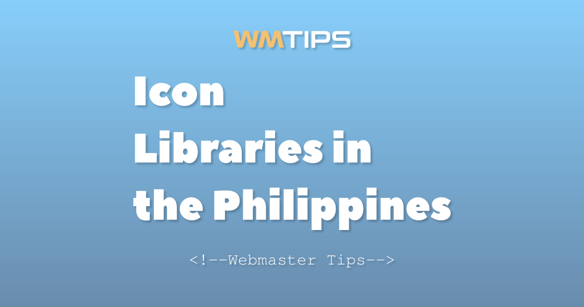 Top 25+ Icon Libraries on the Web in the Philippines by Market Share (2026)