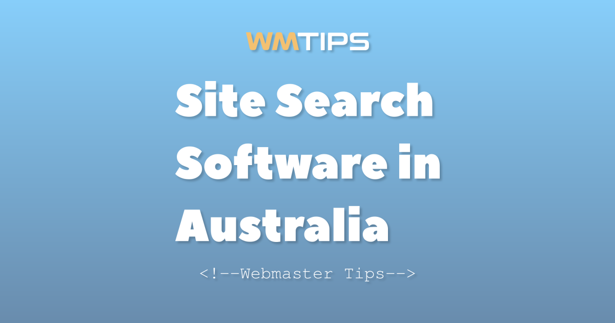 Top 25+ Site Search Software in Australia by Market Share (2026)