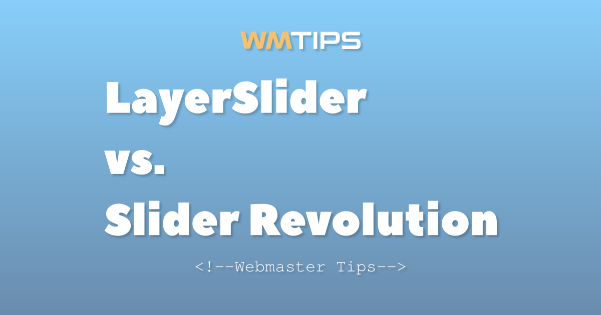 LayerSlider vs. Slider Revolution: 2026 Market Share & Usage Comparison