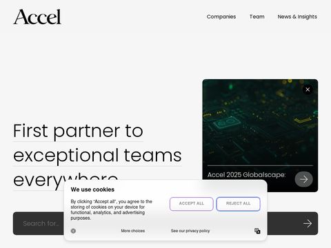 Accel.com website screenshot