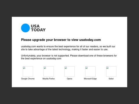 Usatoday.com website screenshot